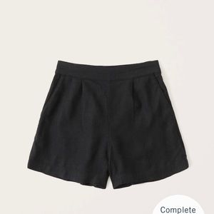 New with tags Abercrombie linen pull on shorts